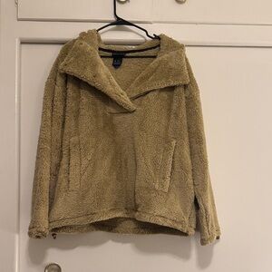 Cozy Tan Sherpa Jacket